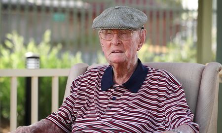 راز عمر طولانی پیرترین مرد استرالیایی