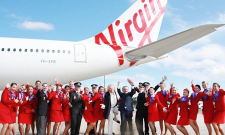 ایجاد 250 فرصت شغلی در هواپیمایی ویرجین استرالیا
