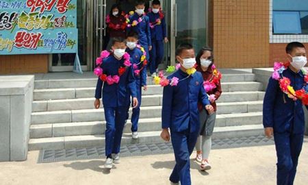 کار اجباری کودکان یتیم در کره‌شمالی