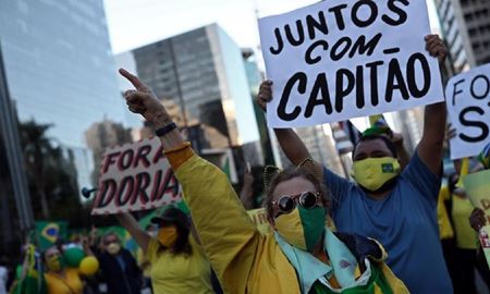 اعتراضات برزیلی‌ها و درخواست استعفای رئيس جمهور