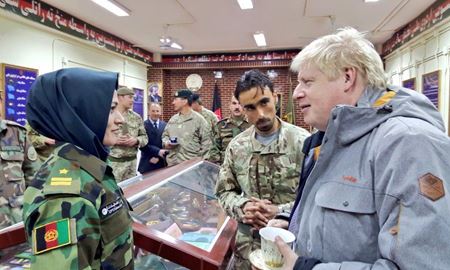 نگرانی بوریس جانسون از اوضاع خطرناک افغانستان درآینده