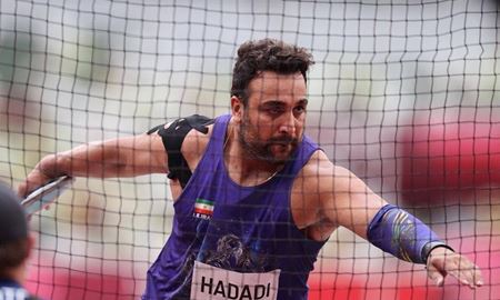 حذف حدادی پرتابگر ایرانی از المپیک با عملکردی ضعیف