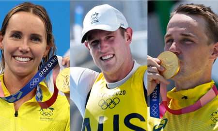 مدال آوران استرالیا در المپیک 2020 توکیو تا کنون