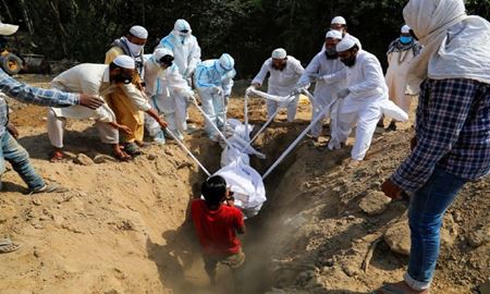 کاهش 11 درصدی مرگ‌ومیر ناشی از کرونا در هند