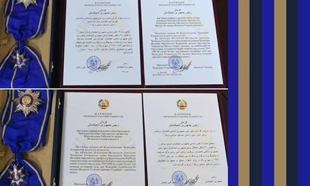 طالبان پشت دروازه های پنجشیر اما تاجیکستان به احمدشاه مسعود نشان افتخار اعطا کرد.