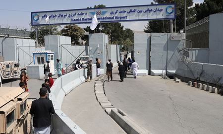 ورود نخستین هواپیمای ایرانی به کابل بعد از روی کارآمدن طالبان