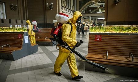 شیوع کرونا در روسیه با ۸۹۰ کشته در ۲۴ ساعت