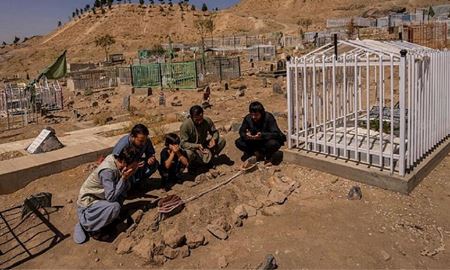 پرداخت غرامت از سوی آمریکا به بازماندگان حمله پهپادی به کابل