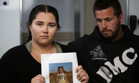 جایزه یک میلیون دلاری استرالیای غربی برای یافتن دختر 4 ساله