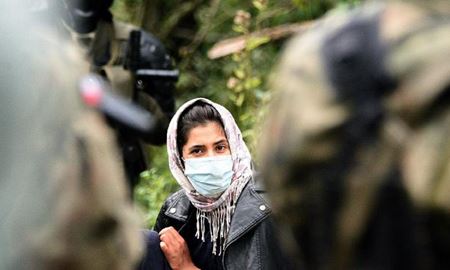 تنش در مرز بلاروس و لهستان باوجود برچیده شدن کمپ‌های پناهجویان