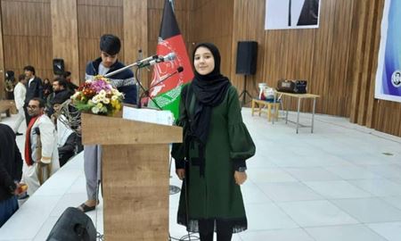 دختر 15 ساله افغان در فهرست زنان تاثیرگذار سال 2021