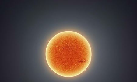 150 هزار تصویر برای خلق یک عکس از خورشید
