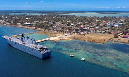 افزایش قدرت چین در اقیانوس آرام به دنبال وقفه در کمک‌رسانی استرالیا به تونگا