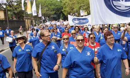 موافقت پرستاران برای اعتصاب سراسری در ایالت نیوساوت‌ولز استرالیا