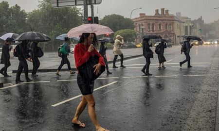 پیش‌بینی وضعیت جوی شدید و نامساعد در شرق و موج شدید گرما در غرب استرالیا