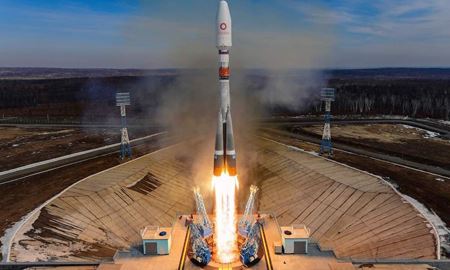 توقف پرتاب راکت فضایی سایوز روسیه به دلیل تحریم‌ها