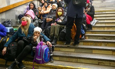 422 هزار آواره از اوکراین به کشورهای همسایه پناه برده‌اند