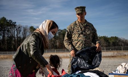 تسریع روند انتقال پناهجویان افغان از ابوظبی به آمریکا 