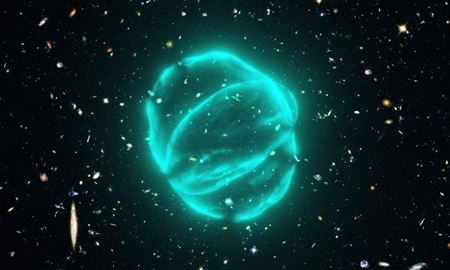 کشف دایره رادیویی عجیب در فضا با وسعت بیش از1 میلیون سال نوری