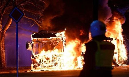 40 زخمی نتیجه درگیری و اعتراضات به سوزاندن قرآن در سوئد