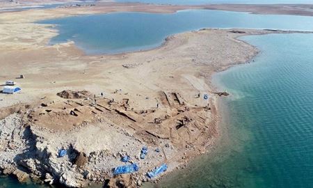 خشکسالی در عراق یک شهر 3400 ساله را از زیر آب بیرون آورد