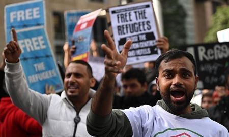 راهپیمایی استرالیایی‌ها برای حمایت از پناهجویان و پناهندگان