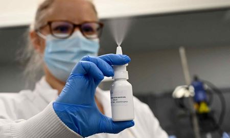 شکست واکسن اسپری بینی کرونای آسترازنکا در نخستین آزمایش