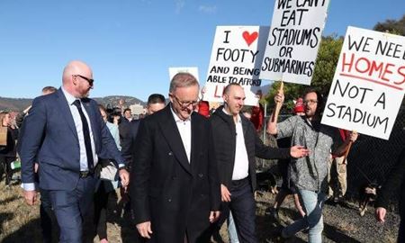 ایجاد تشنج در جریان سخنرانی نخست وزیر استرالیا در ایالت تاسمانی