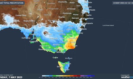 پیش‌بینی سردترین آخر هفته طی ماه می در طول 23 سال گذشته در ملبورن