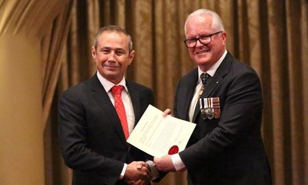 راجرکوک به عنوان نخست وزیر جدید استرالیای غربی سوگند یادکرد