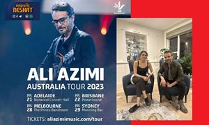 تور کنسرت علی عظیمی در استرالیا/گفتگوی اختصاصی رادیونشاط با علی عظیمی و پگاه آهنگرانی در خصوص تور کنسرت استرالیا 