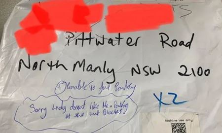 دلیل غیر منتظره مامور پست استرالیا برای عدم تحویل مرسوله