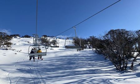 بارش برف سنگین بهاری در سه ایالت استرالیا