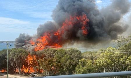 صدور هشدار آتش‌سوزی جنگل برای بخش‌هایی از ایالت استرالیای‌غربی