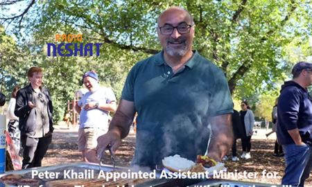 انتصاب پیتر خلیل به معاونت وزارت دفاع؛ تقدیر از داوطلبان انتخاباتی در مراسم «Khalil at the Grill»