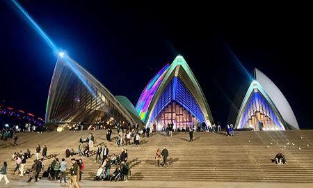 سیدنی درخشان‌تر از همیشه؛ فستیوال Vivid Sydney 2025، پیوندی از نور، صدا و خیال
