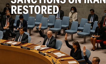 بازگشت تحریم‌های سازمان ملل علیه ایران با فعال شدن مکانیسم ماشه