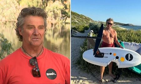 نجات معجزه‌آسای موج‌سوار 61 ساله استرالیایی از چنگ کوسه سفید مهاجم