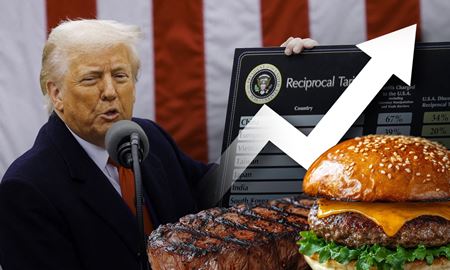 تغییر ناگهانی در سیاست تجاری ترامپ؛ تعرفه واردات گوشت گاو استرالیا لغو شد