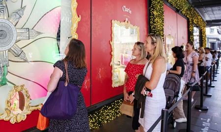 ناخشنودی خانواده‌ها در سیدنی از برچیده شدن ویترین نمادین کریسمس دیوید جونز