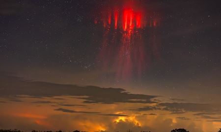 شکار "شبح سرخ" در آسمان کیمبرلی، ایالت استرالیای غربی