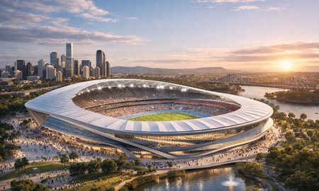 رونمایی از ورزشگاه المپیک ۲۰۳۲ بریزبن؛ پروژه‌ای میلیاردی در قلب شهر