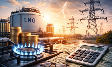 فشار بر دولت برای کاهش هزینه‌های انرژی؛ طرح مالیات بر صادرات گاز روی میز سنا